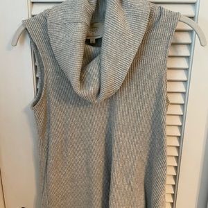 Gray Cowl Neck Tank